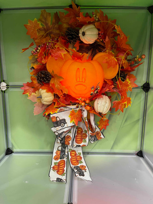 Custom pumpkin halloween/fall wreath - 3D Props Play